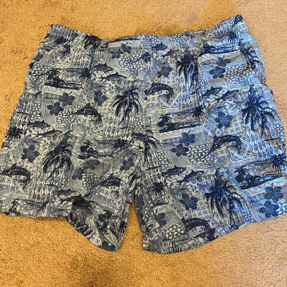 Columbia men’s pfg palm swim trunks size xl